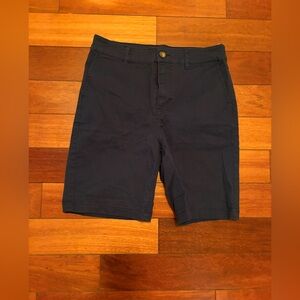 Women’s Navy Chino Shorts